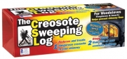 Creosote Sweeping Log For Fireplaces (Pack of 2)