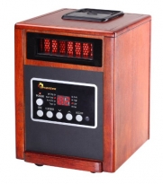Dr Infrared Heater Portable Quartz + PTC Infrared Space Heater - 1500W, Dual Heating System, UL Listed.