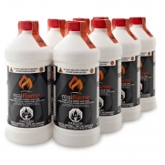 Real Flame 2264 Ventless Fireplace Fuel, 8-Pack
