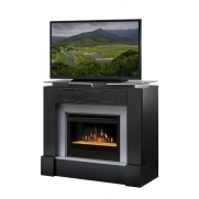 Dimplex Jasper Media Console with Electric Fireplace - Black