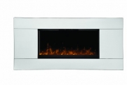 Dimplex DWF-13293A Reflections Wall-mount 40-Inches by 19-Inches Electric Fireplace, Stainless