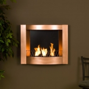 Copper Wall Mount Fireplace