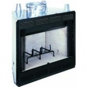 Comfort Flame B36L-M Builder Wood Burning Fireplace, 36-Inch