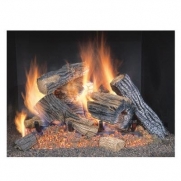 Sure Heat BRO18NG Sure Heat Burnt River Oak Vented Gas Log Set, 18-Inch, Natural Gas