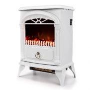 Hamilton Electric Fireplace - Portable Electric Fireplace with Adjustable 1500W Space Heater - NEW 2014 Model