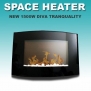 New 1500W Diva Tranquility Wall Mount Electric Fireplace Space Heater 1500 Watts