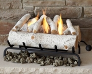 Real Flame 2609-B Indoor Convert Gel Log Fireplace Insert