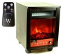 iLIVING 1500 Watts Electric Portable Fireplace Space Heater & Remote