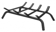 Panacea Products Corp 18 Black Wrought Iron Fireplace Grate 15450Tv