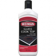 Weiman Heavy Duty Glass Cook Top Cleaner and Polish, 10 Ounce(2Pack)