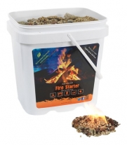 InstaFire Eco-Friendly Granulated Bulk Fire Starter, 2-Gallon Bucket