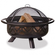 36 Round Outdoor Fire Bowl with a Triangle Design - Improvements