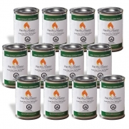 Pacific Decor Indoor/Outdoor Gel Fuel Can, 2-Hour, 4.75-Ounce, 12-Pack