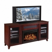 Shaker Style 70 TV Stand with Electric Fireplace