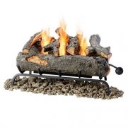Real Flame 24  Convert-to-Gel Log Set In Oak
