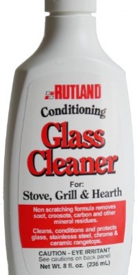 Rutland Hearth and Grill Conditioning Glass Cleaner, 8 Fluid Ounce
