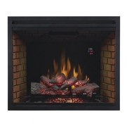 ClassicFlame 39EB500GRA 39 Traditional Built-in Electric Fireplace Insert, Dual Voltage Option