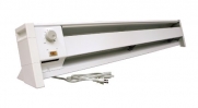Fahrenheat FBE15002 Dual Wattage Electric 5120 BTU Baseboard Heater, 1500/1000-watt