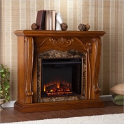 Cardona Fireplace - Walnut ---Electric---Fa5123 Standard Size Remote