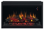 ClassicFlame 36EB220-GRT 36 Traditional Built-in Electric Fireplace Insert, 240 volt