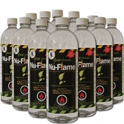 Nu-Flame Bio Ethanol Fireplace Fuel 12 Pack