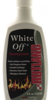 Rutland 1/2-Pint White-Off Glass Cleaner, 8 Fluid Ounce