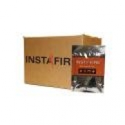 Instafire Fire Starter Pouches, Durable Mylar Packs Lights up to 4 fires, No Harmful Chemicals, ECO Friendly - Use at Campfire, Fireplace, Cooking, Charcoal, Emergency,