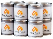 REAL FLAME COMPANY 2112 Premium Gel Fireplace Fuel Lasts Up to 3 Hours, 13 oz