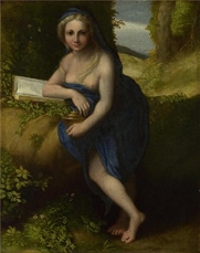 Oil painting 'Correggio - The Magdalen,about 1518-19' printing on high quality polyster Canvas , 24x30 inch / 61x77 cm ,the best Bar artwork and Home artwork and Gifts is this High quality Art Decorative Prints on Canvas