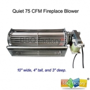 BBQ factory Replacement Fireplace Fan Blower for Heat Surge electric fireplace by bbq factory