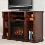 Southern Enterprises Kendall Electric Media Fireplace in Espresso