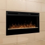 Dimplex BLF34 Wickson Wall-Mounted Indoor Fireplace, Black