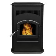 Pleasant Hearth Cabinet Style 50000 BTU's Pellet Stove with 120-Pound Hopper
