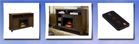 Pleasant Hearth 23-inch pearson heritage media electric fireplace